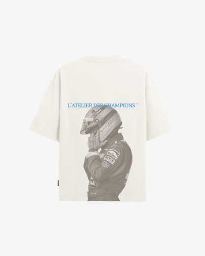 Idol F1 Oversized Tee – Ivory