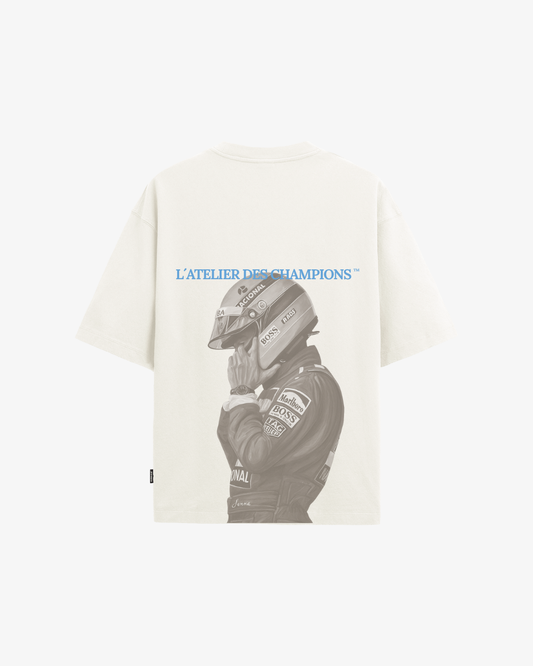Idol F1 Oversized Tee – Ivory