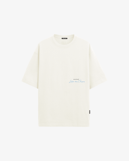 Idol F1 Oversized Tee – Ivory