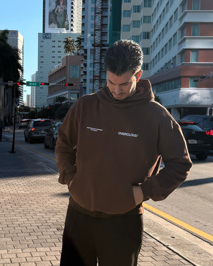 Overcloud Premium Hoodie – Brown