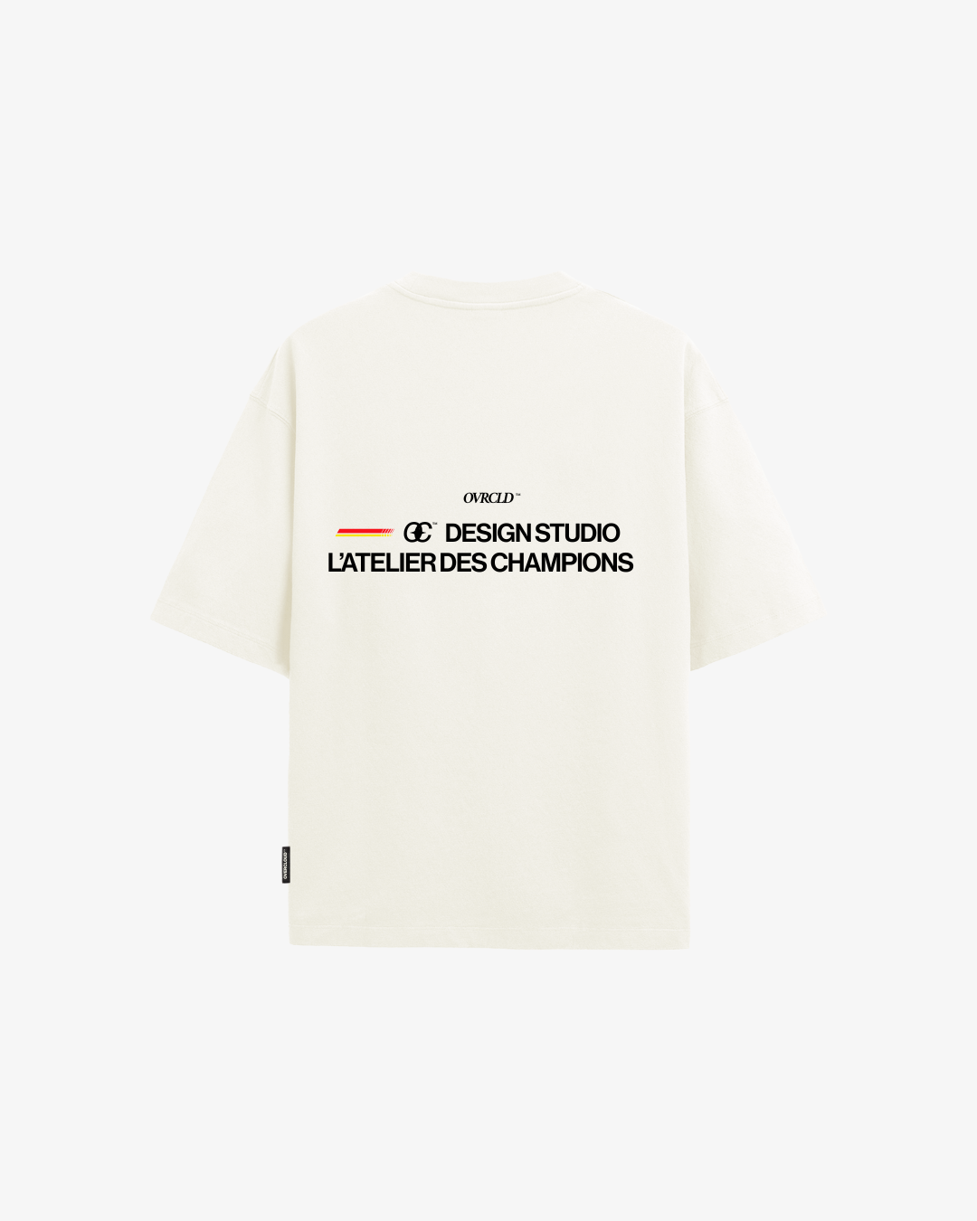 Design Tee Oversized - Ivory