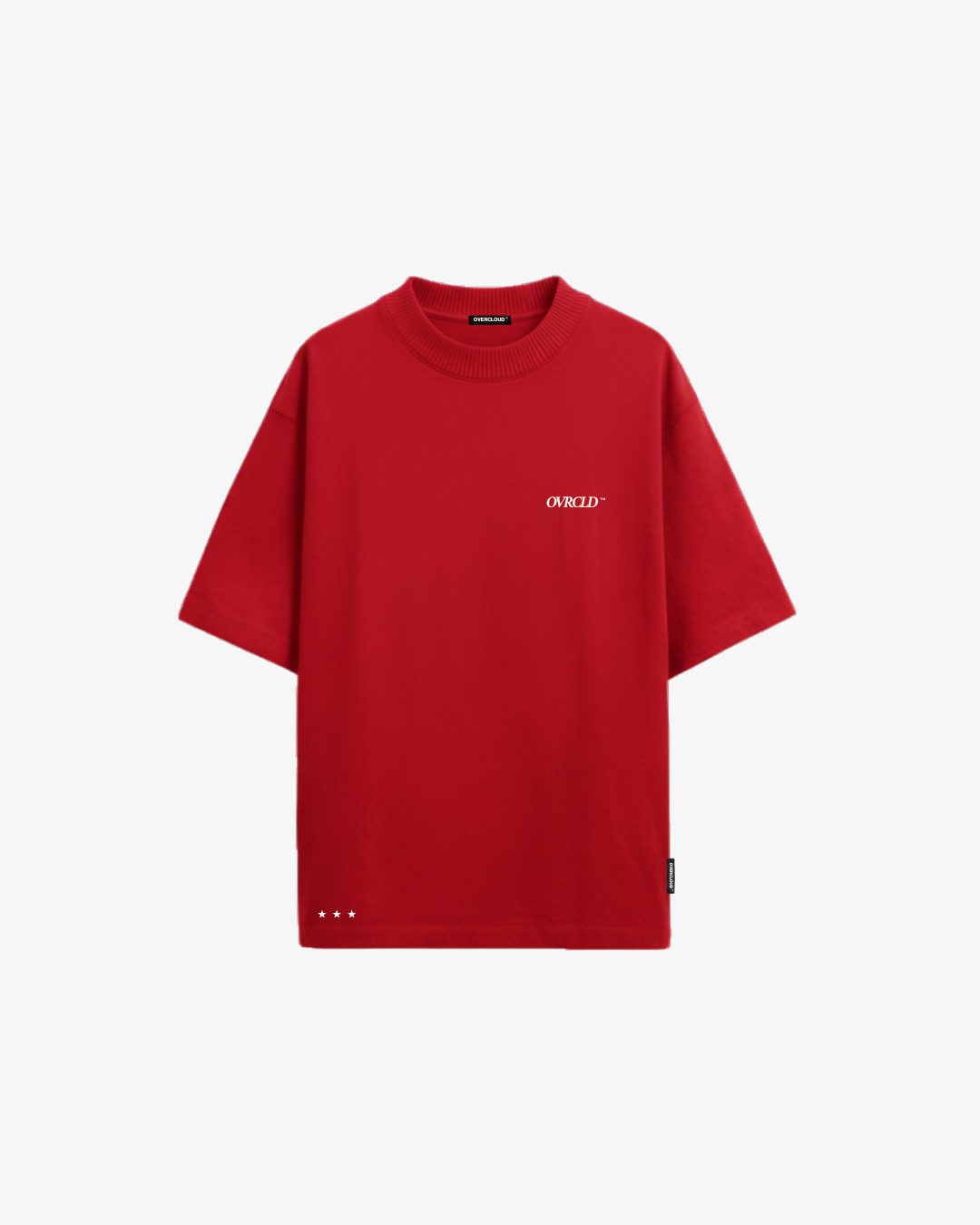Design Tee Oversized - Red
