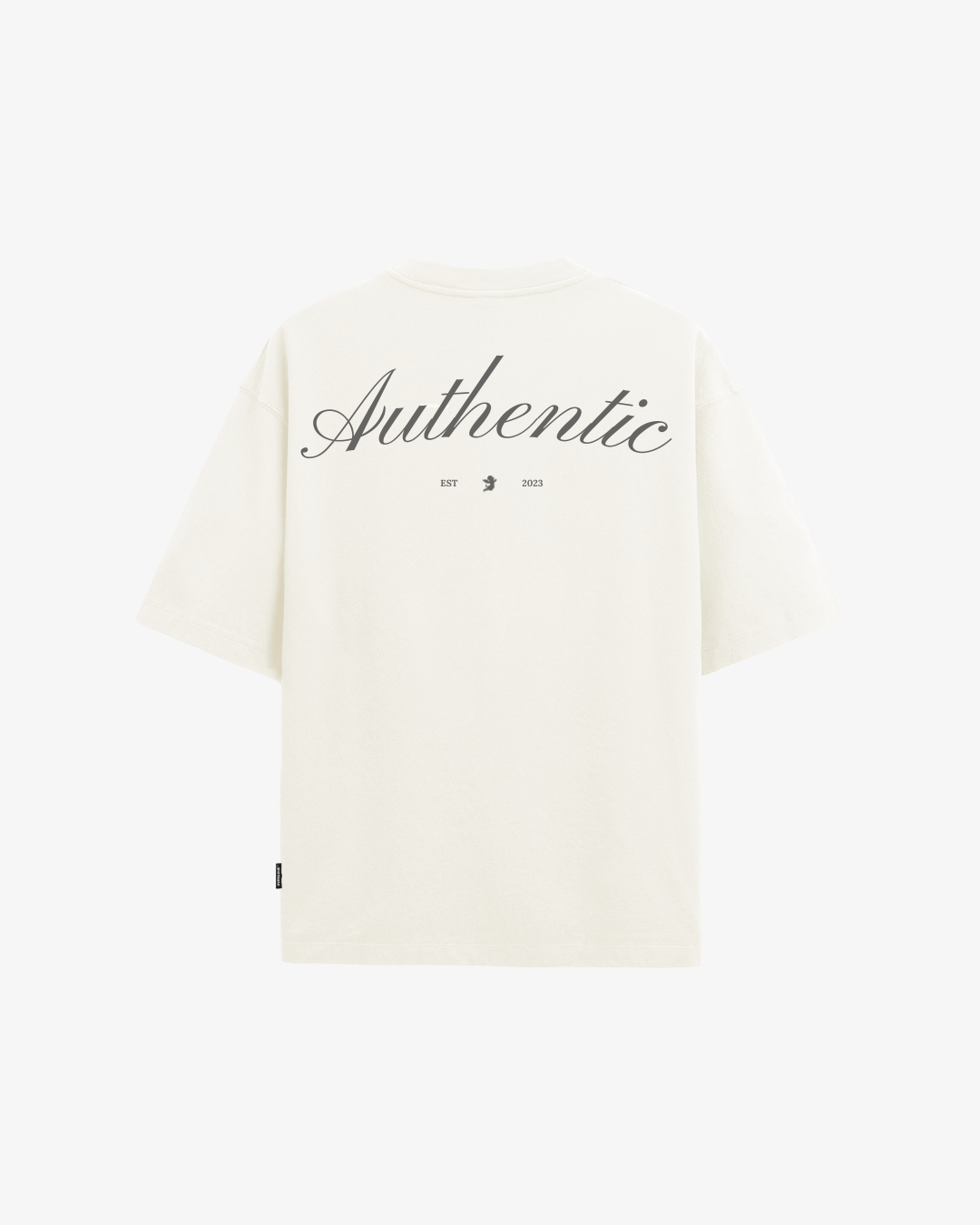 Authentic ivory tee