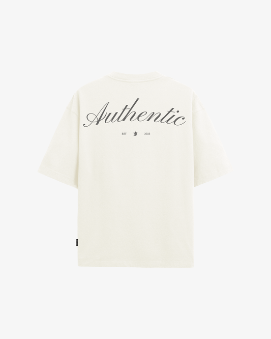 Authentic Tee Oversize - Ivory