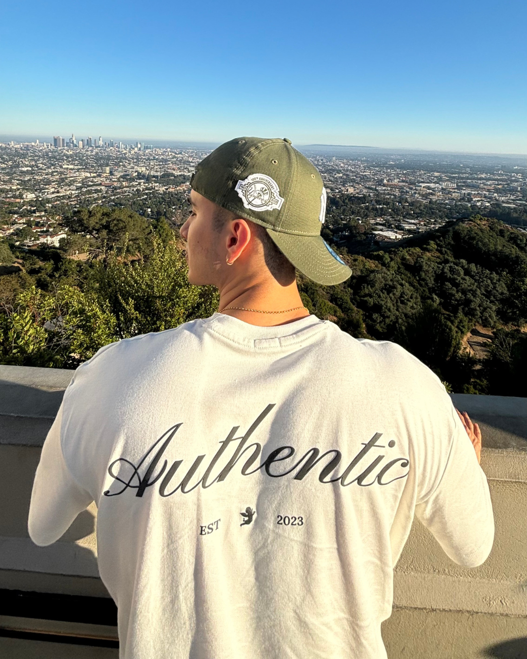 Authentic ivory tee