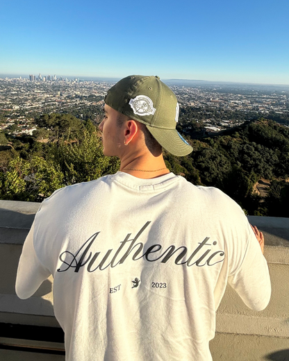 Authentic ivory tee