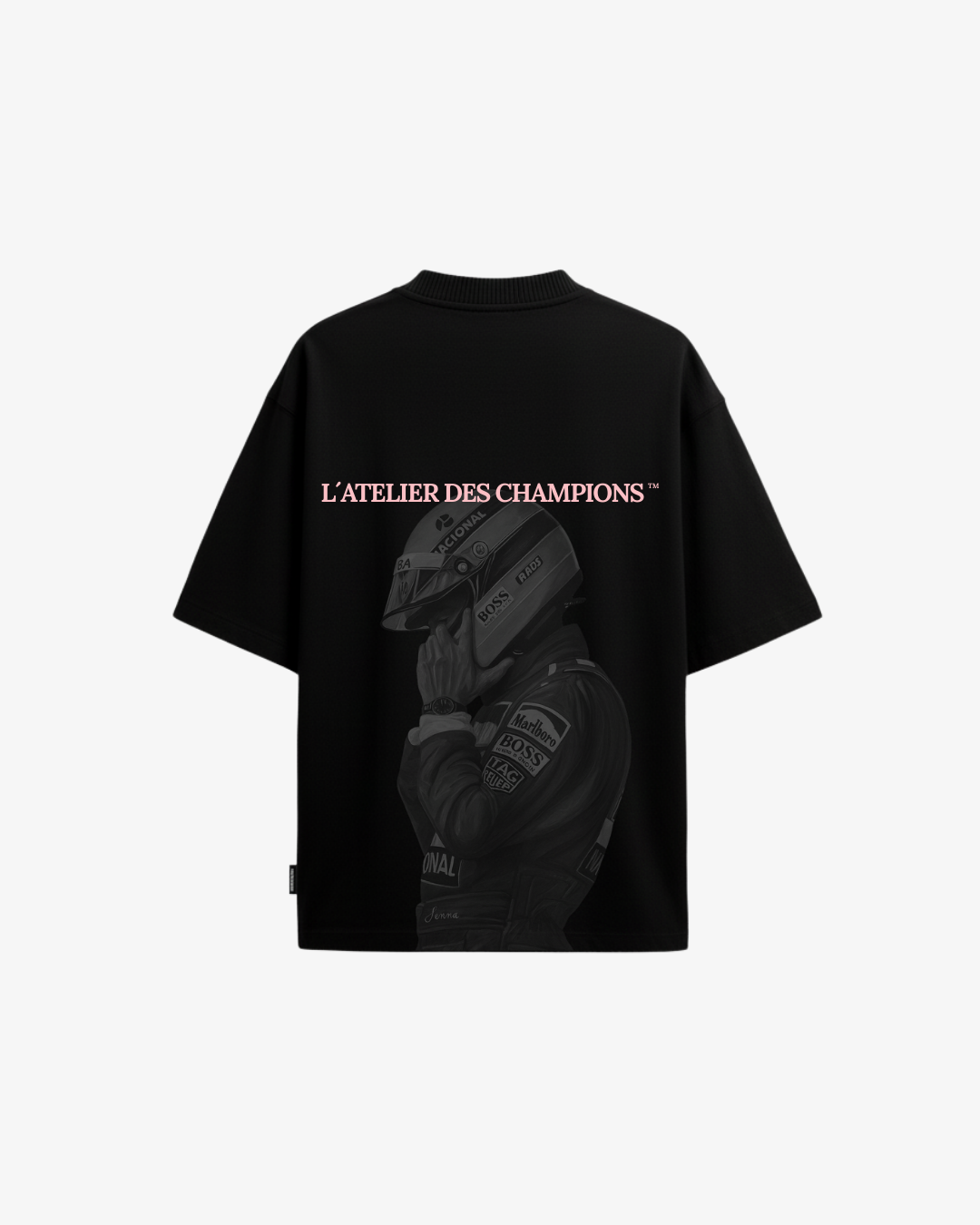 Idol F1 Tee Oversized - Black