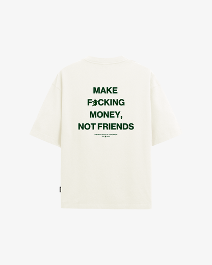 Make F*cking Money Tee Oversized - Ivory