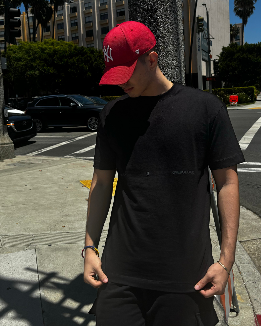 Authentic black tee
